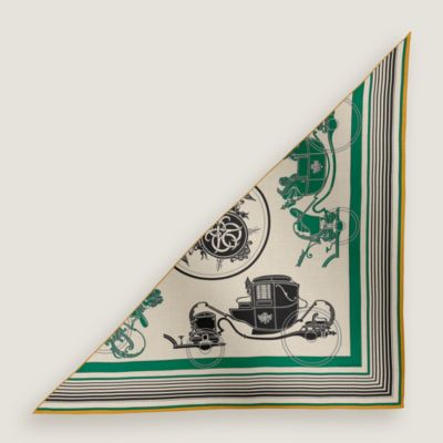 【大人気！】HERMES triangle geant ex libris スカーフ Ex-Libris giant triangle | Hermès USA